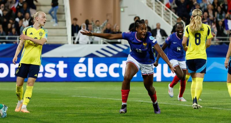  - Grâce à un but fantastique de Karchaoui et une Katoto dans l'histoire, les Bleues battent la Suède et se qualifient pour le prochain Euro !