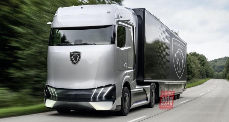  - Et si Peugeot se lançait dans la production de camions ? Nous avons imaginé son tout premier tracteur