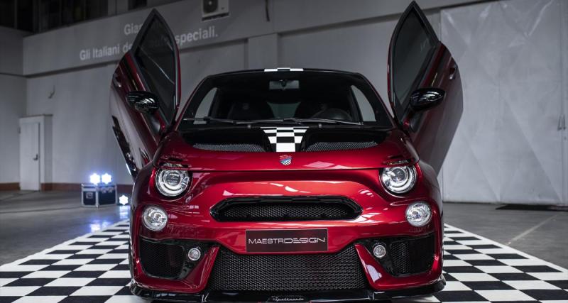  - Giannini Spettacolo : une Abarth 595 sous acide