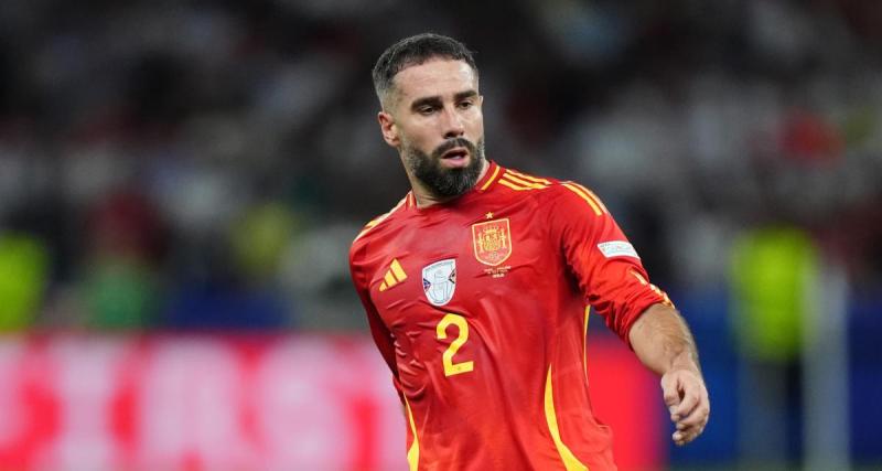  - Espagne - Angleterre : quand Carvajal demande à Saka d'arrêter de "pleurer"