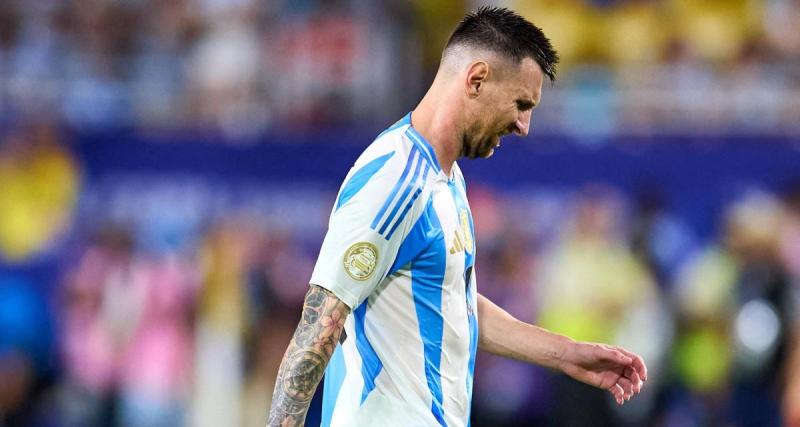  - Argentine : l'image horrible de la cheville de Lionel Messi