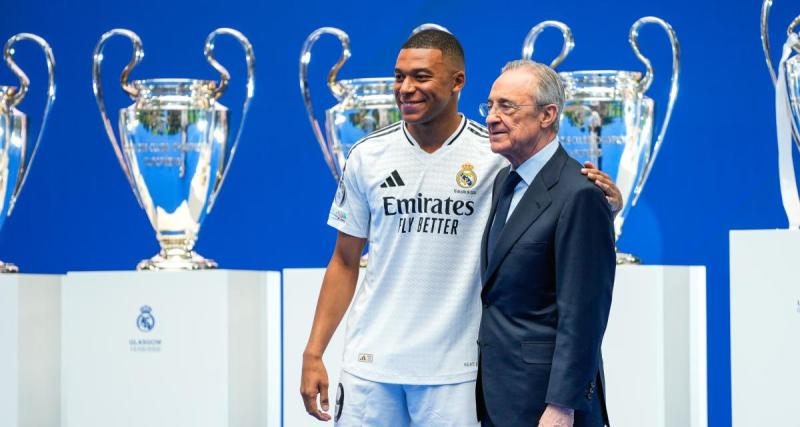  - Real Madrid : Courtois et son fils présents pour la présentation de Mbappé