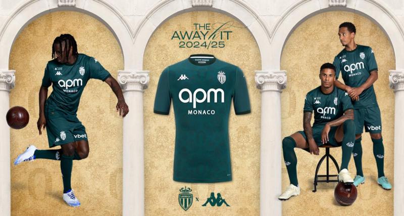  - Monaco : l'ASM dévoile son nouveau maillot extérieur