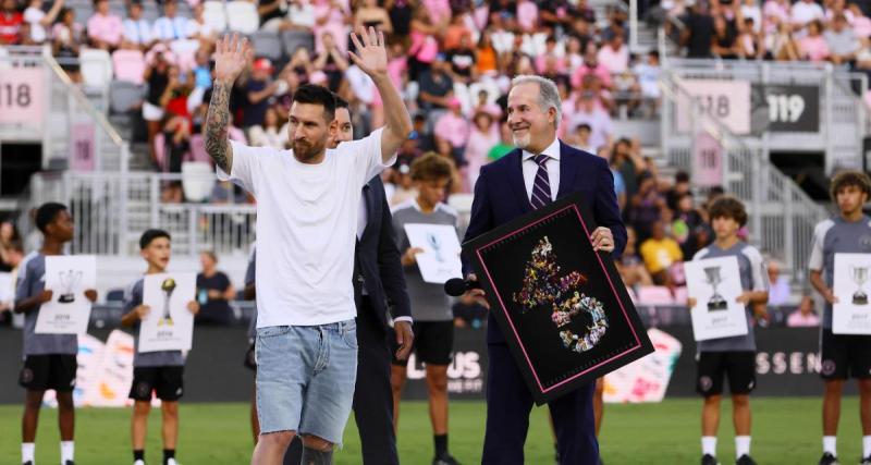  - L'Inter Miami célèbre le record de Messi