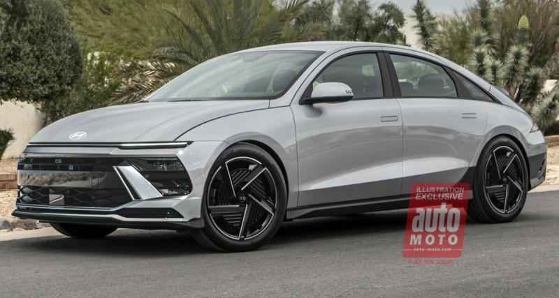  - Future Hyundai Ioniq 6 (2025) : un look encore plus radical à l'occasion du restylage