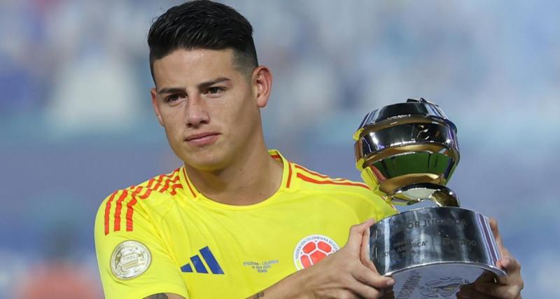  - Auteur d'une énorme Copa America, James Rodriguez prend une énorme décision pour son avenir
