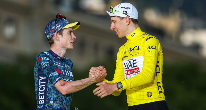  - Tour de France : l'écart minime séparant Pogacar et Vingegaard sur les quatre dernières éditions