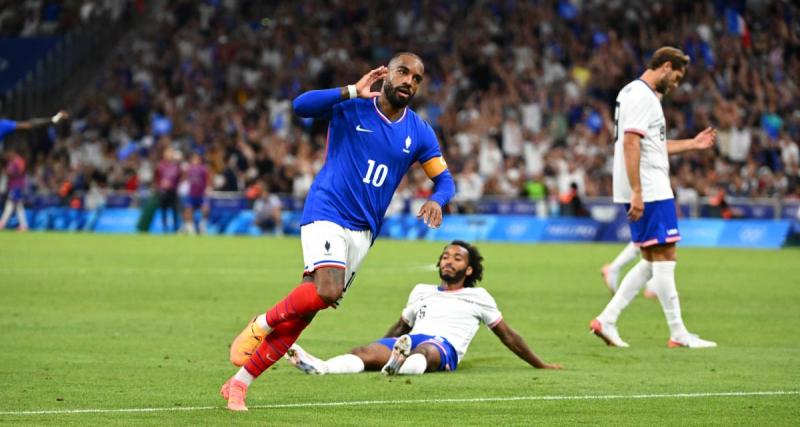  - Équipe de France Olympique : le coup de canon de Lacazette face aux Etats-Unis