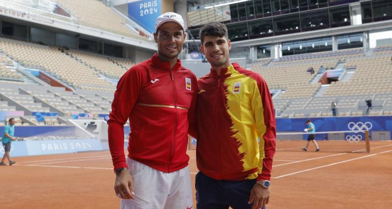  - Jeux Olympiques : Alcaraz et Nadal enjoués de participer au double ensemble