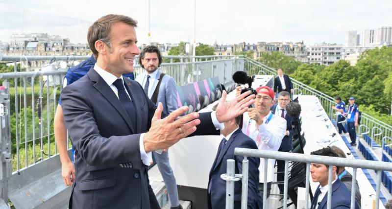  - JO : le superbe message de remerciement de Macron pour les équipes de la cérémonie d'ouverture 
