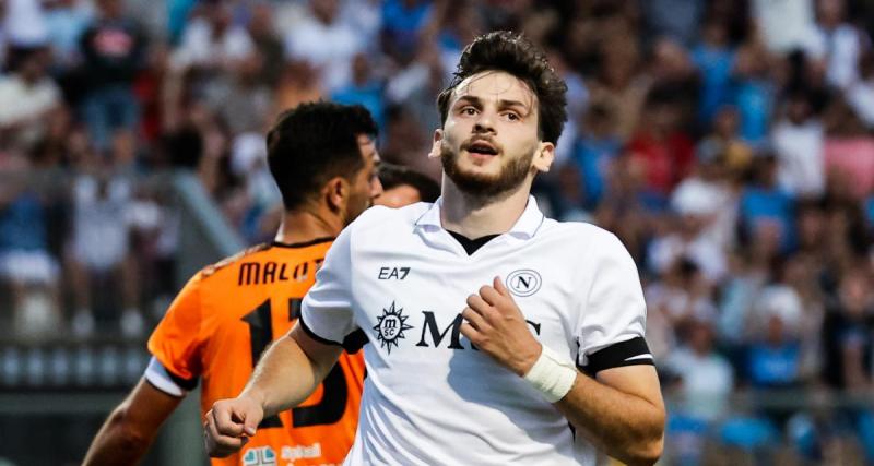  - PSG : le but délicieux de Kvaratskhelia en amical avec Naples