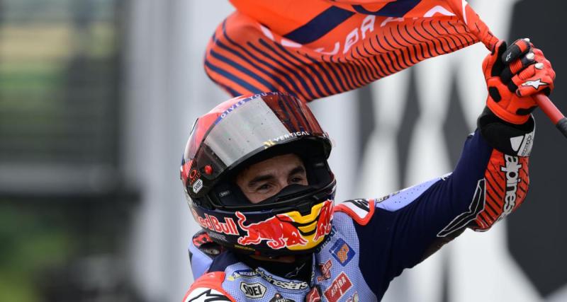  - Marc Marquez performant à un événement Ducati, il est à la recherche d’une nouvelle victoire en MotoGP