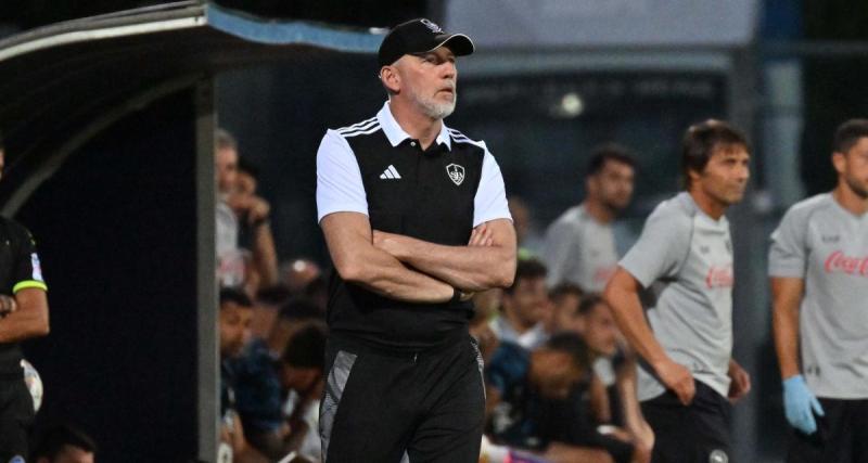  - Éric Roy (Brest) après la défaite contre Naples : "Il y a beaucoup d'enseignements positifs à tirer"