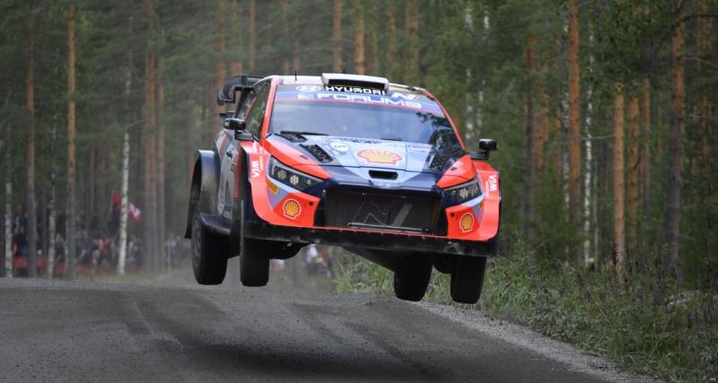  - Vidéo - Les tonneaux de la Hyundai d’Ott Tänak qui termine sur le toit en Finlande