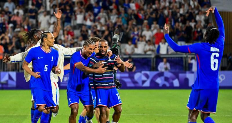  - France - Argentine Olympique : le chambrage des Bleus devant les supporters argentins