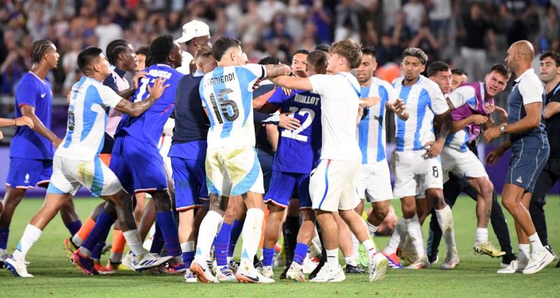  - France – Argentine : un joueur français a donné quelques mandales