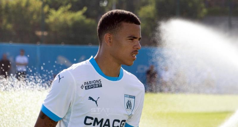  - OM : Mason Greenwood blessé à l’entraînement