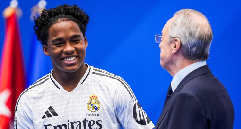  - Real Madrid : l'étonnant cadeau d'Endrick pour Perez