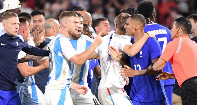  - France - Argentine Olympique : le nouveau tacle de Millot aux Argentins