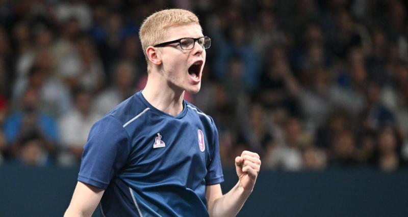  - JO : immense Félix Lebrun qui remporte la médaille de bronze en tennis de table !