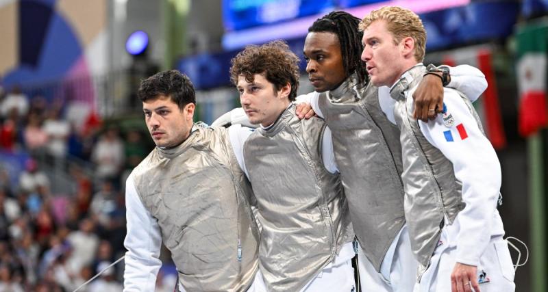  - JO : l'équipe de France de fleuret masculine, championne olympique en titre, éliminée en demi-finale par le Japon