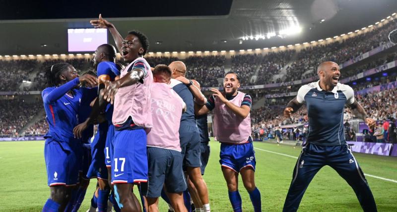  - Équipe de France Olympique : les Bleus sont arrivés à Lyon, à la veille de la demi-finale