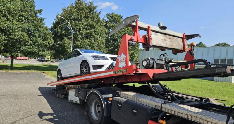  - À plus de 100 km/h au-dessus de la limitation, le chauffard était très pressé de partir en vacances