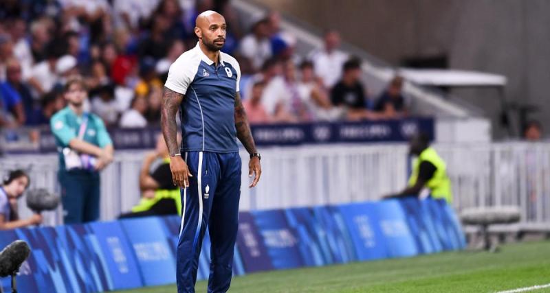  - Équipe de France olympique : Thierry Henry veut "remporter la médaille d’or" et rend hommage au Parc des Princes 