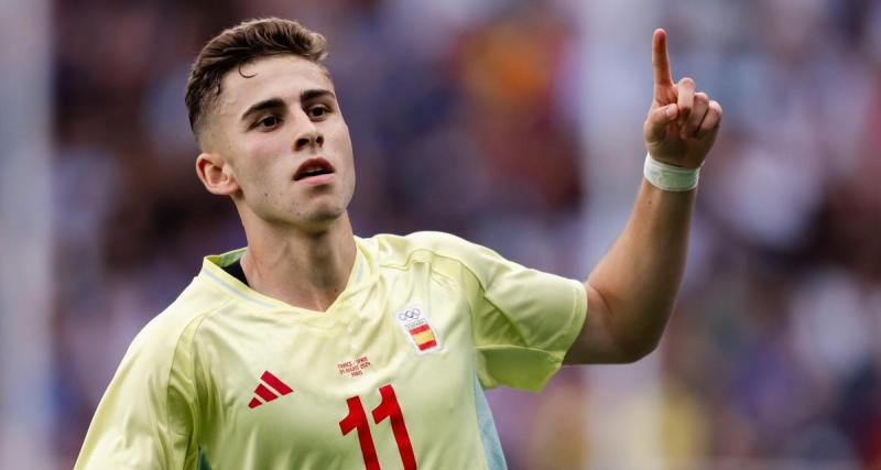  - Barça : la performance historique du crack Fermin Lopez aux JO