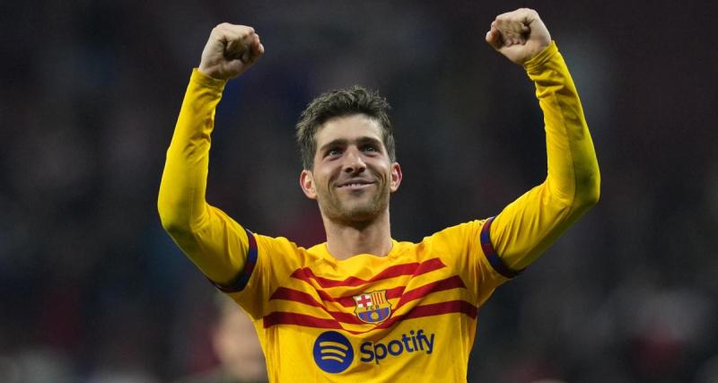  - Barça : les larmes de Sergi Roberto pour ses adieux 