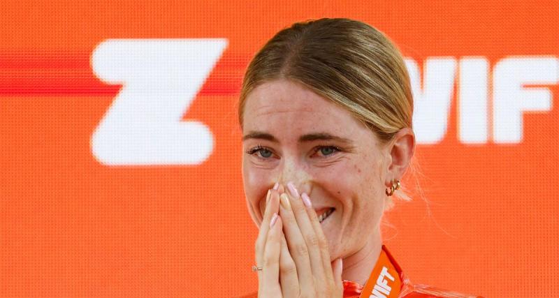  - Tour de France (F) : les larmes de Vollering après son coup double aujourd'hui