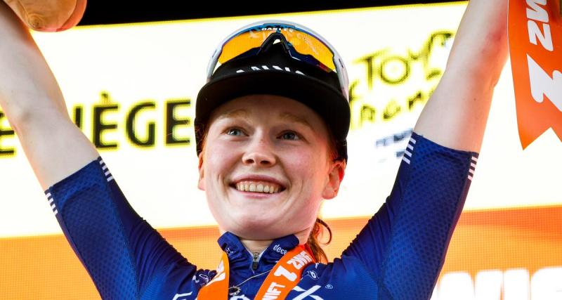  - Tour de France (F) : la réaction de Pieterse, victorieuse de cette 4e étape qui n'en revient toujours pas