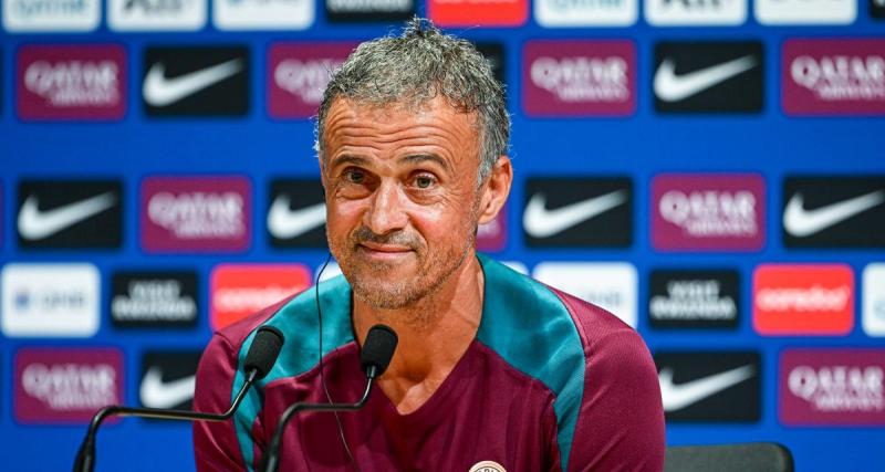 - Luis Enrique (PSG) : "On a un effectif suffisant en qualité et en quantité"