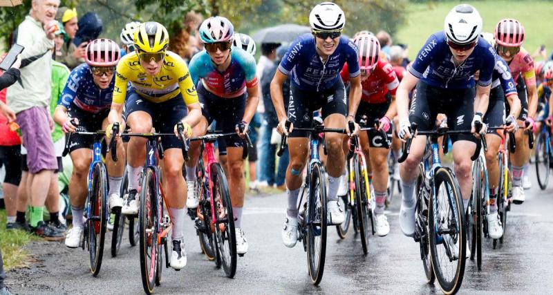  - Tour de France (F) : Vas s'est exprimée après sa victoire au terme d'une étape mouvementée