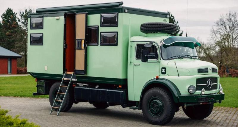  - Ce camping-car Mercedes-Benz Variomobil de 1974 entièrement rénové est à vendre