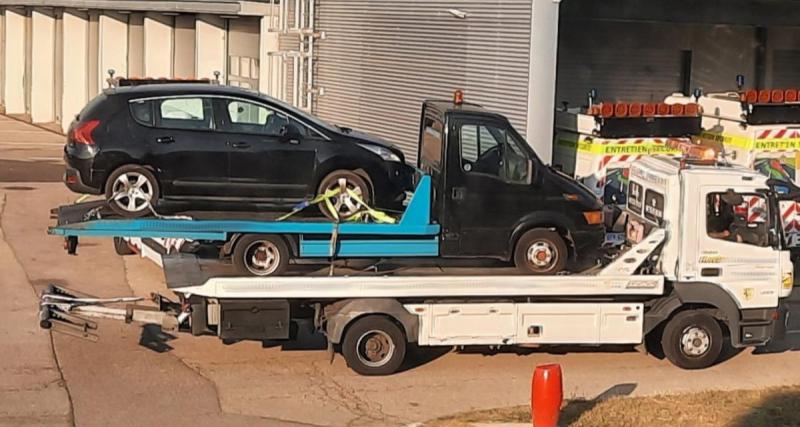  - Le dépanneur dépanné : sans permis, le conducteur de cette dépanneuse s’est fait prendre !