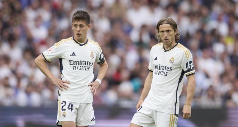  - Real Madrid : le geste classe de Modric pour consoler Arda Güler
