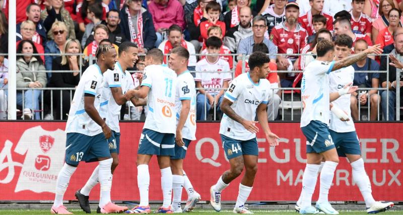 - L’OM s’amuse à Brest à la pause