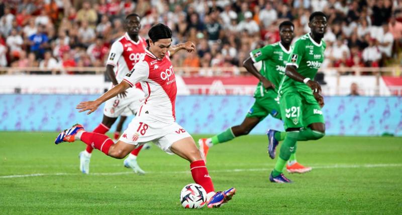  - À la pause, Monaco mène d’une courte tête contre Saint-Étienne