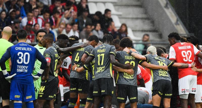  - Le LOSC devant Reims à la pause malgré la grosse frayeur Angel Gomes