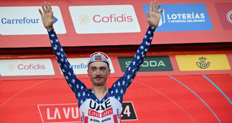  - Vuelta : UAE écope d’une lourde amende pour avoir rendu hommage à Pogacar
