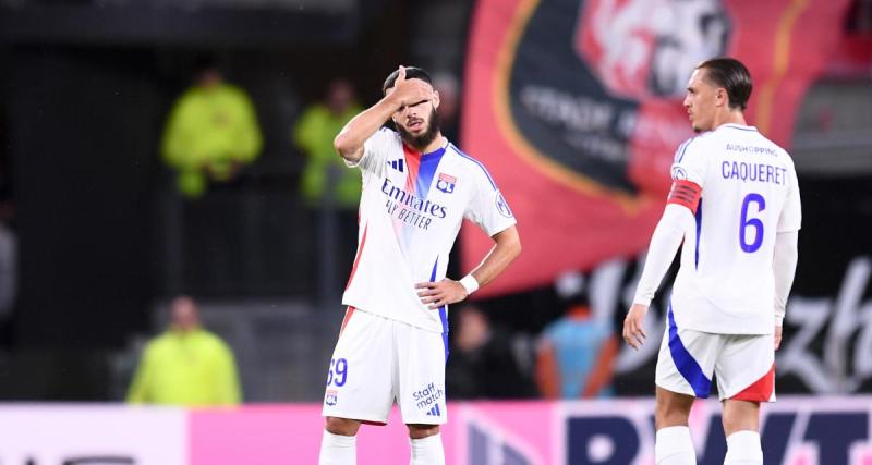  - Rennes – OL : Benrahma vole au secours de Mikautadze pour son penalty raté