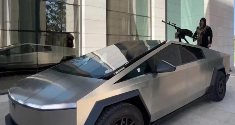  - Une version militaire du Tesla Cybertruck dans le conflit ukrainien ?