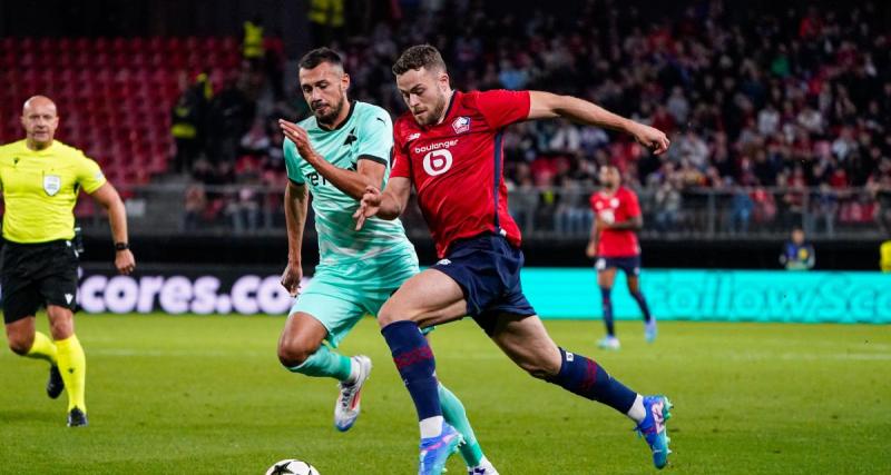  - Lille maladroit à la pause face au Slavia Prague