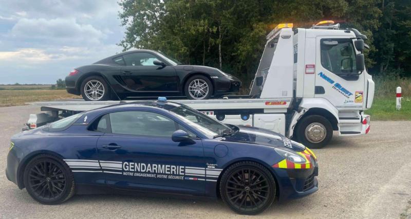  - Flashée à 218 km/h, la Porsche gagne un aller simple à la fourrière