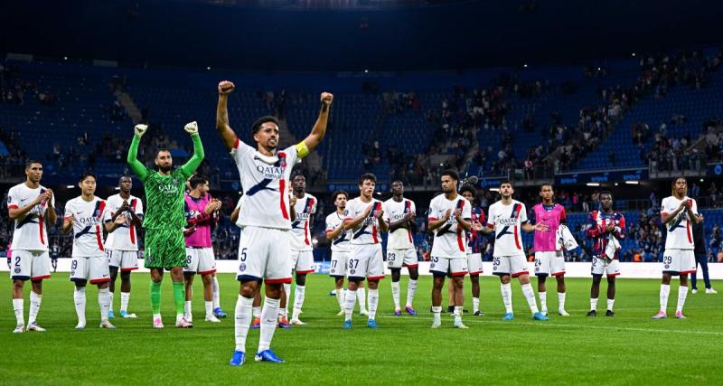  - PSG : le groupe pour la réception de Montpellier