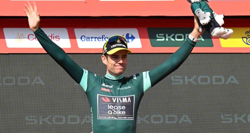  - Vuelta : Van Aert est revenu sur sa victoire et a fait une confidence