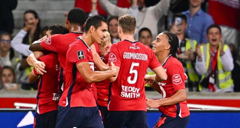 - Le LOSC devant Angers à la mi-temps