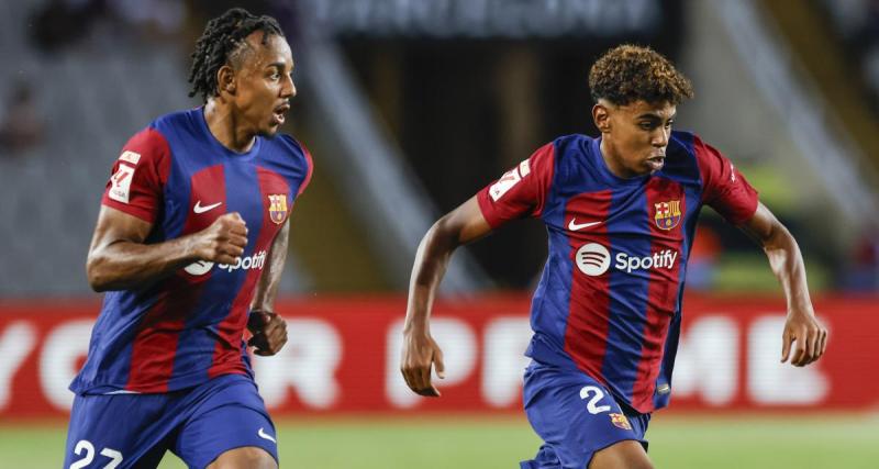  - Barça : Lamine Yamal ne mâche pas ses mots pour parler de Jules Koundé