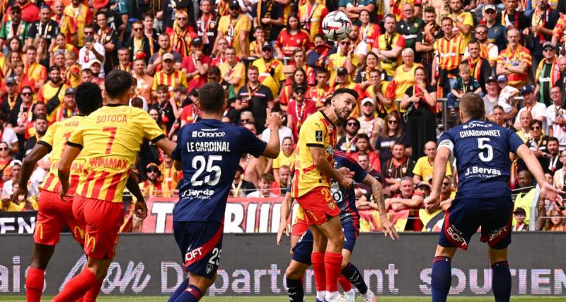  - À la pause, Lens mène contre Brest 